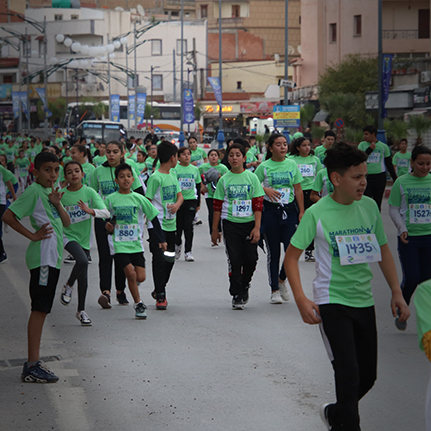 Gallerie photos Enfants semi marathon de béjaia